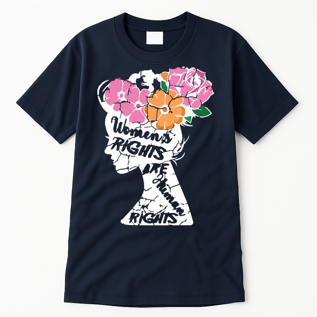 Women's Rights Are Human Rights Human Rights Advocate VNeck Tall T-Shirt
