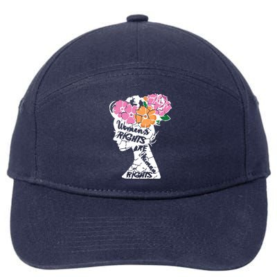 Women's Rights Are Human Rights Human Rights Advocate VNeck 7-Panel Snapback Hat