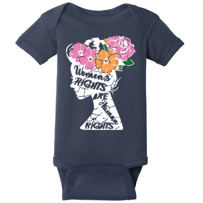 Women's Rights Are Human Rights Human Rights Advocate VNeck Baby Bodysuit