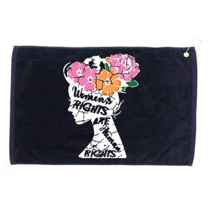 Women's Rights Are Human Rights Human Rights Advocate VNeck Grommeted Golf Towel