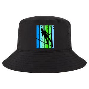 Wo Retro Alpine Ski Jumping Jumper Female Competition Funny Gift Cool Comfort Performance Bucket Hat