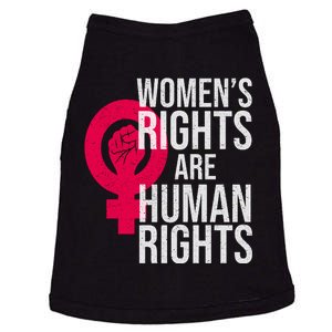 Women's Rights Are Human Rights Feminist Doggie Tank