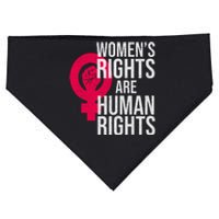 Women's Rights Are Human Rights Feminist USA-Made Doggie Bandana