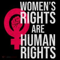 Women's Rights Are Human Rights Feminist Apron