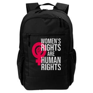 Women's Rights Are Human Rights Feminist Daily Commute Backpack