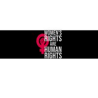 Women's Rights Are Human Rights Feminist Bumper Sticker