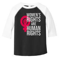 Women's Rights Are Human Rights Feminist Toddler Fine Jersey T-Shirt