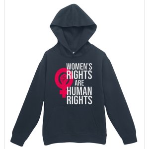 Women's Rights Are Human Rights Feminist Urban Pullover Hoodie