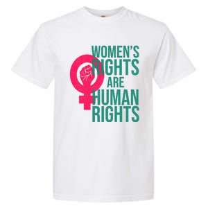 Women's Rights Are Human Rights Feminist Garment-Dyed Heavyweight T-Shirt