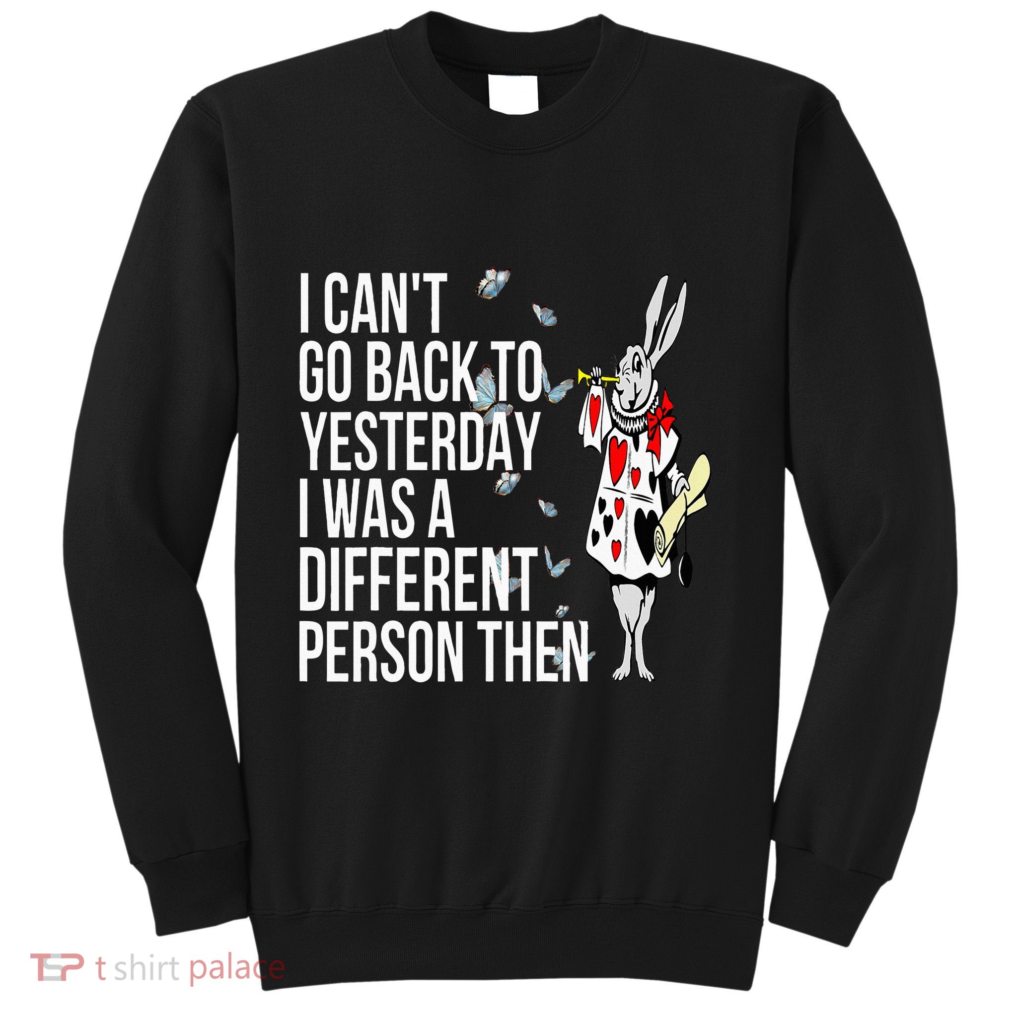 White Rabbit Alice In Wonderland Sweatshirt