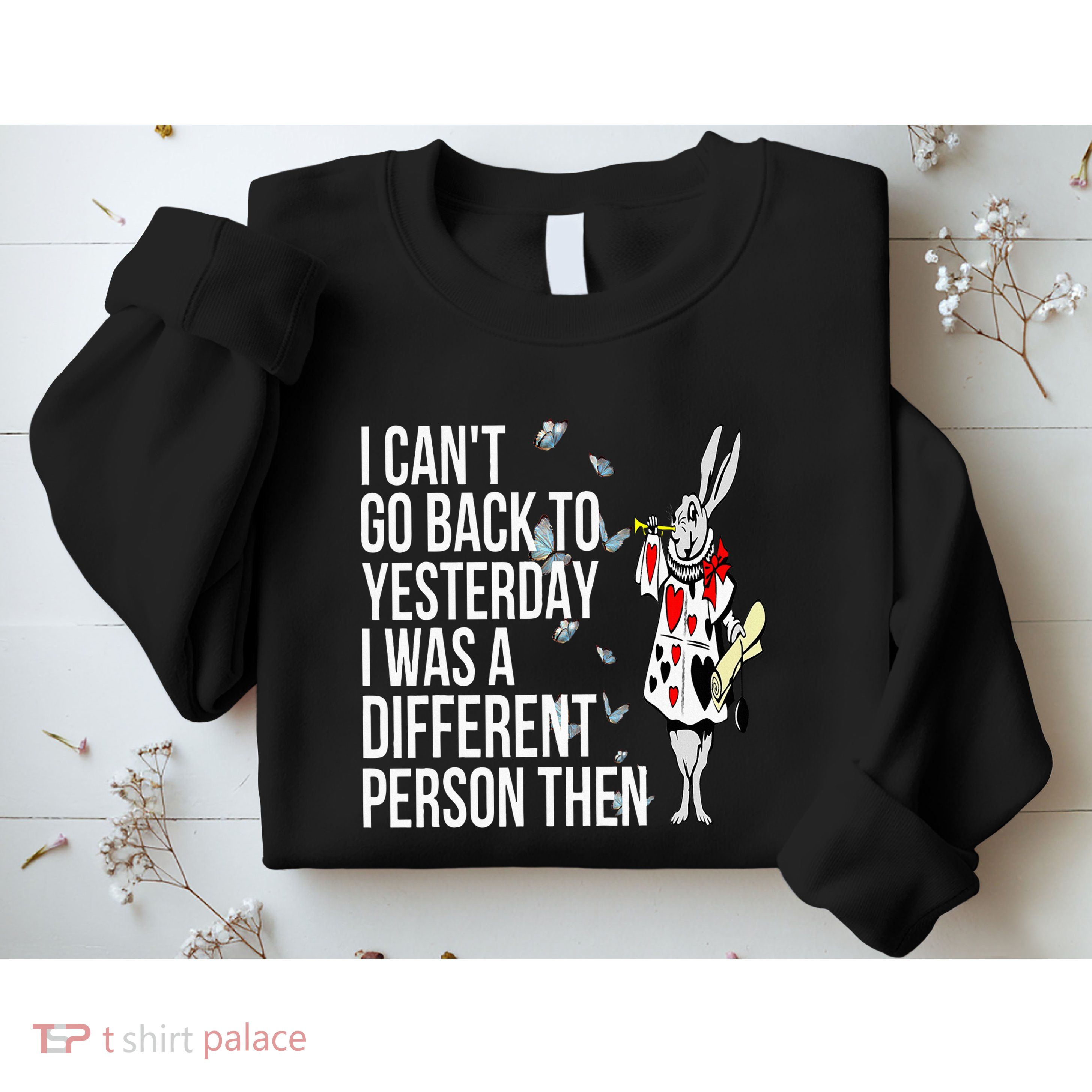 White Rabbit Alice In Wonderland Sweatshirt