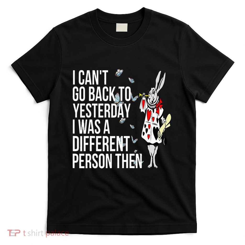 White Rabbit Alice In Wonderland T-Shirt