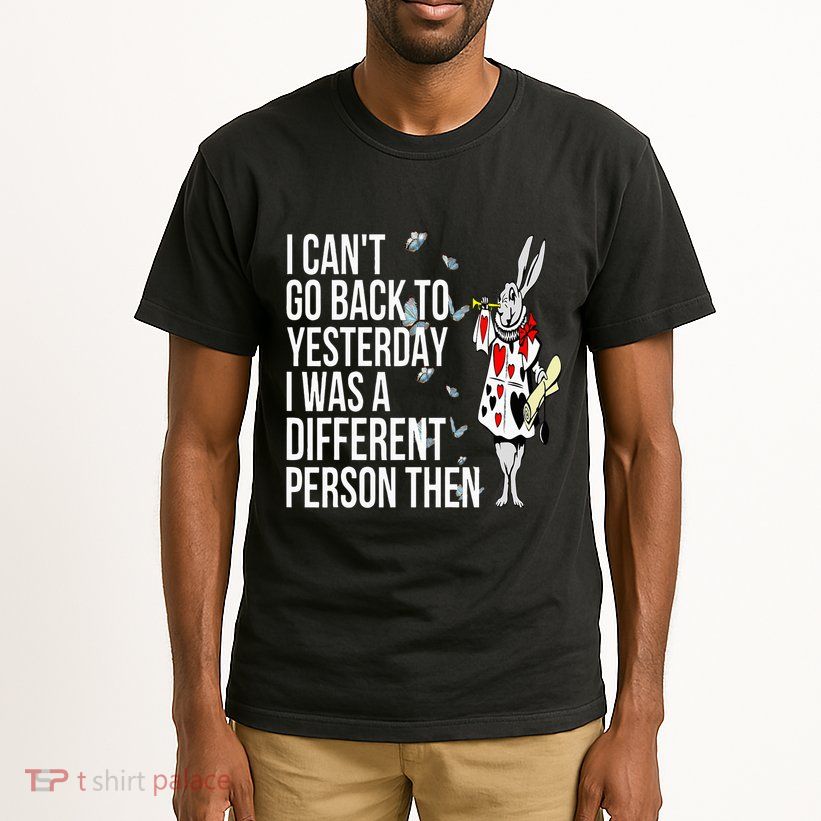 White Rabbit Alice In Wonderland Tall T-Shirt