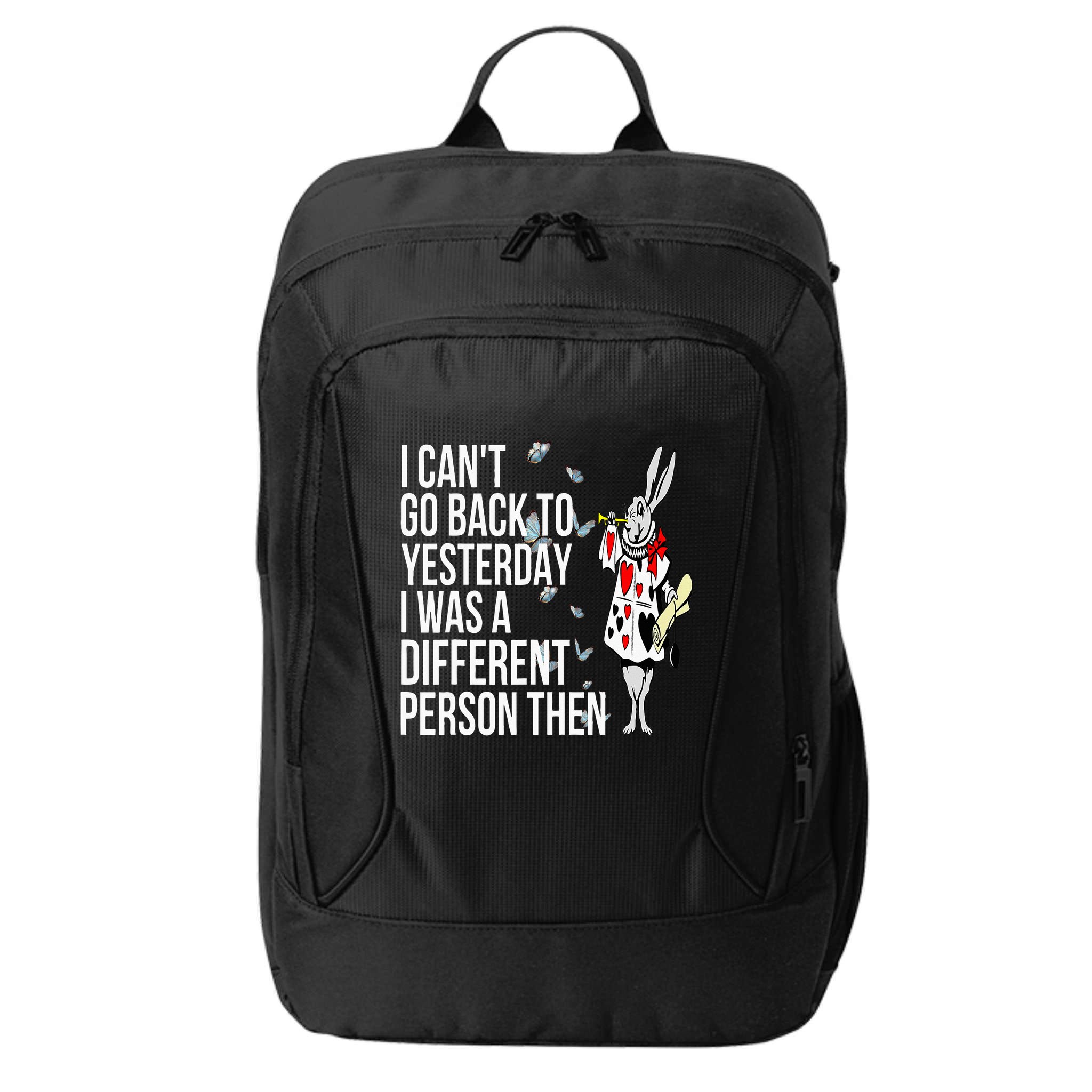 White Rabbit Alice In Wonderland City Backpack