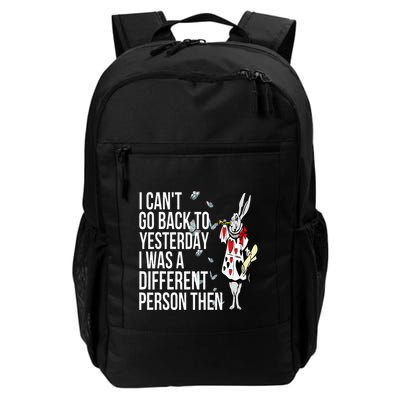 White Rabbit Alice In Wonderland Backpack