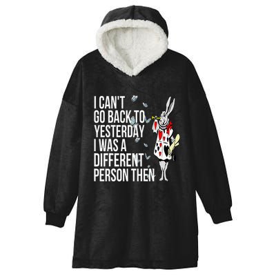 White Rabbit Alice In Wonderland Hooded Wearable Blanket