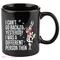 White Rabbit Alice In Wonderland 11oz C Handle Ceramic Mug