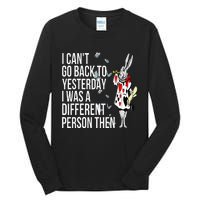 White Rabbit Alice In Wonderland Tall Long Sleeve T-Shirt