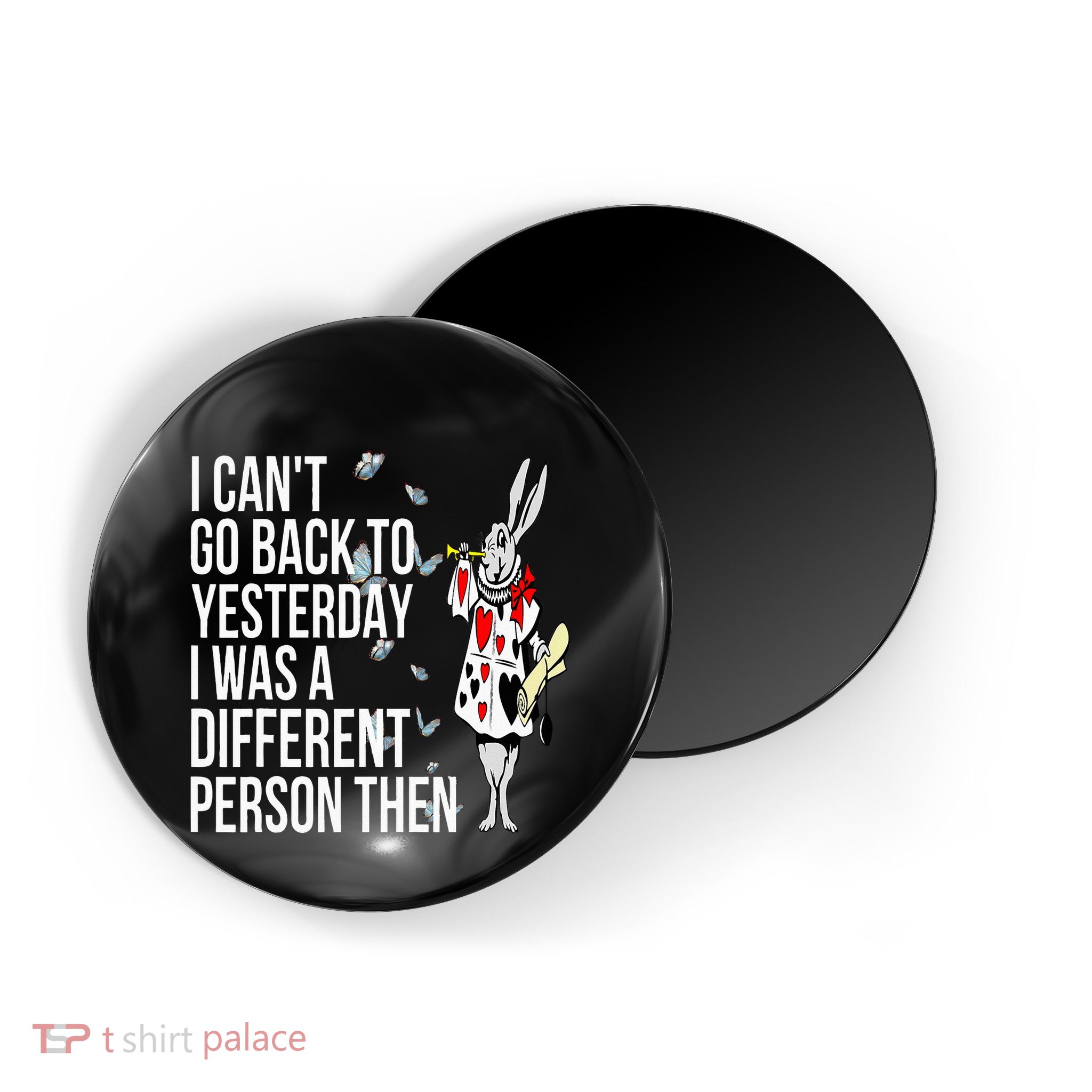 White Rabbit Alice In Wonderland Magnet