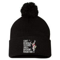 White Rabbit Alice In Wonderland Pom Pom 12in Knit Beanie