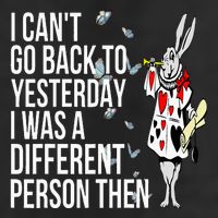White Rabbit Alice In Wonderland Golf Towel