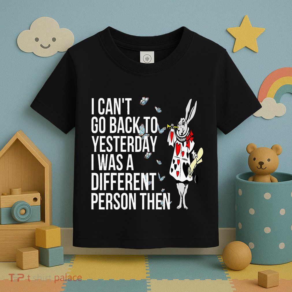 White Rabbit Alice In Wonderland Toddler T-Shirt