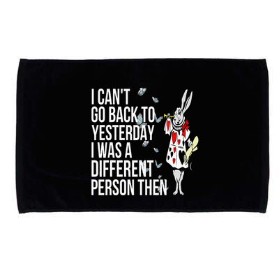 White Rabbit Alice In Wonderland Microfiber Hand Towel
