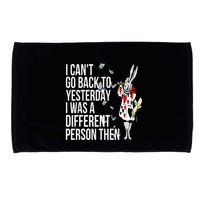 White Rabbit Alice In Wonderland Microfiber Hand Towel