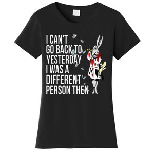 White Rabbit Alice In Wonderland Women's T-Shirt