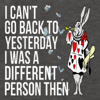 White Rabbit Alice In Wonderland Vector Backpack