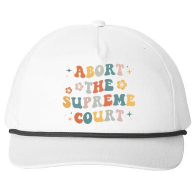 Women Rights Abort The Supreme Court Feminist Protest Women Snapback Five-Panel Rope Hat