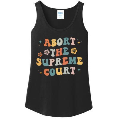 Women Rights Abort The Supreme Court Feminist Protest Women Ladies Essential Tank