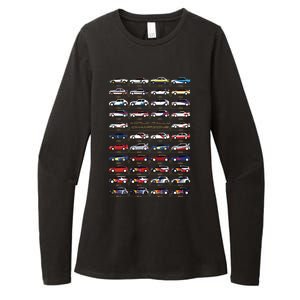 World Rally Aces Womens CVC Long Sleeve Shirt