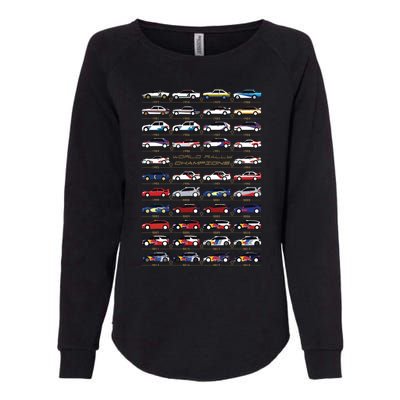 World Rally Aces Womens California Wash Sweatshirt