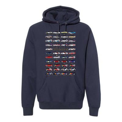 World Rally Aces Premium Hoodie