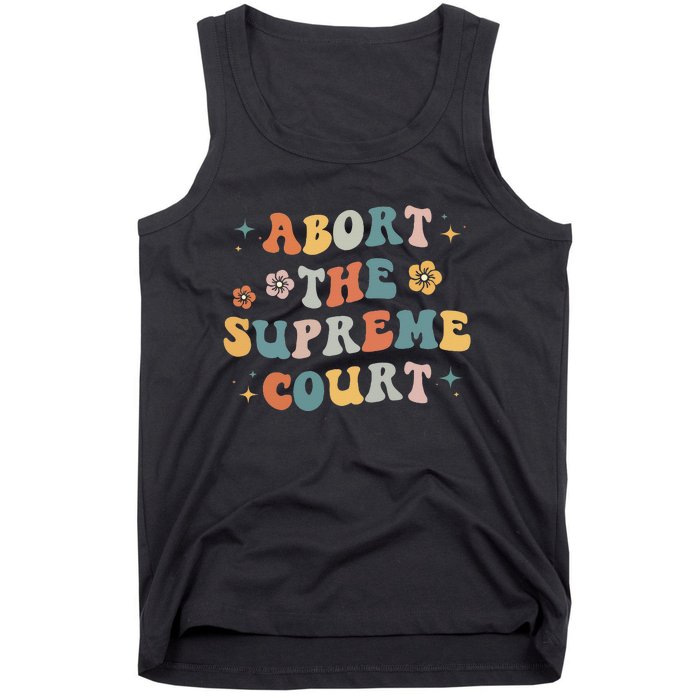 Women Rights Abort The Supreme Court Feminist Protest Women Tank Top