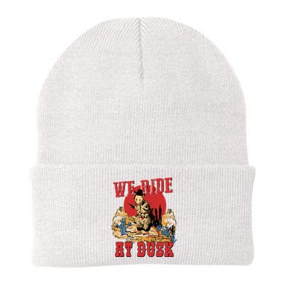 We Ride At Dusk Vintage Opossum Animal Trash Team Beanie