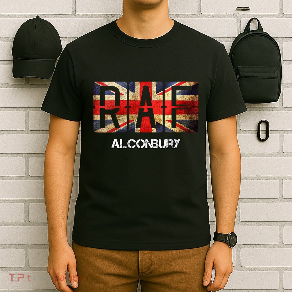 Women RAF Alconbury Vintage Distressed Airforce T-Shirt