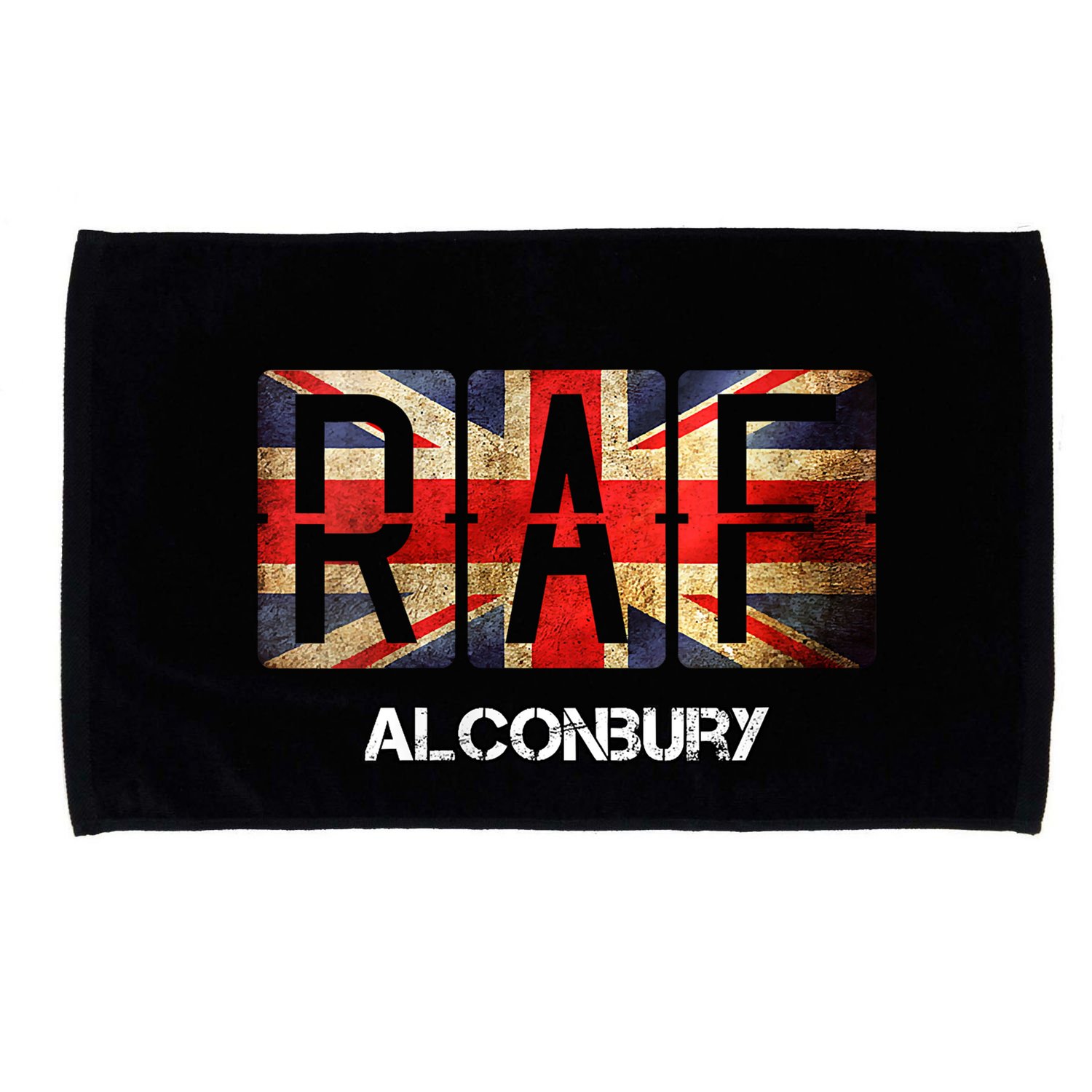 Women RAF Alconbury Vintage Distressed Airforce Microfiber Hand Towel