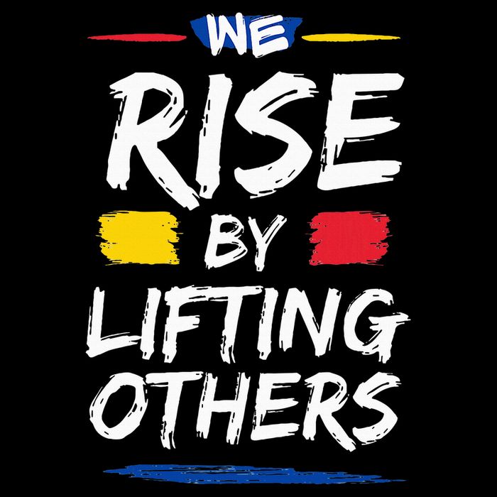 We Rise By Lifting Others Inspirational Quotes Cooling Performance Crew T-Shirt