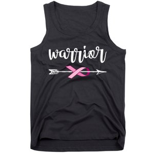 Warrior Ribbon Breast Cancer Awareness Tank Top