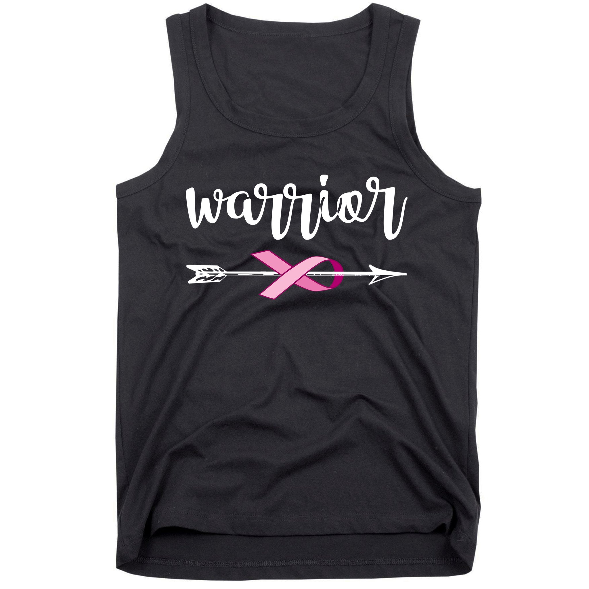 Warrior Ribbon Breast Cancer Awareness Tank Top