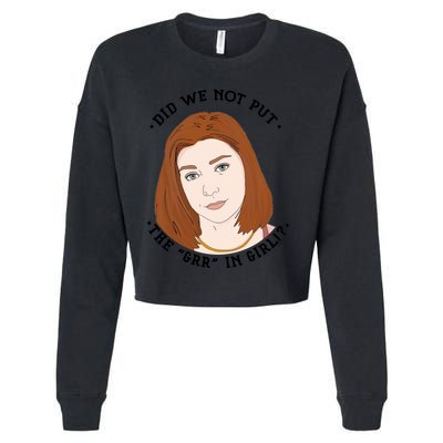 Willow Rosenberg Btvs Cropped Pullover Crew