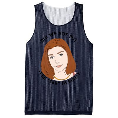 Willow Rosenberg Btvs Mesh Reversible Basketball Jersey Tank