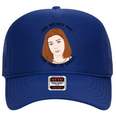 Willow Rosenberg Btvs High Crown Mesh Back Trucker Hat