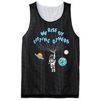 We Rise By Lifting Others Is A Inspirational Quote Mesh Reversible Basketball Jersey Tank