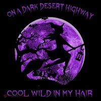 Witch Riding Brooms On A Dark Desert Highways Halloween Gift Impact Tech Backpack
