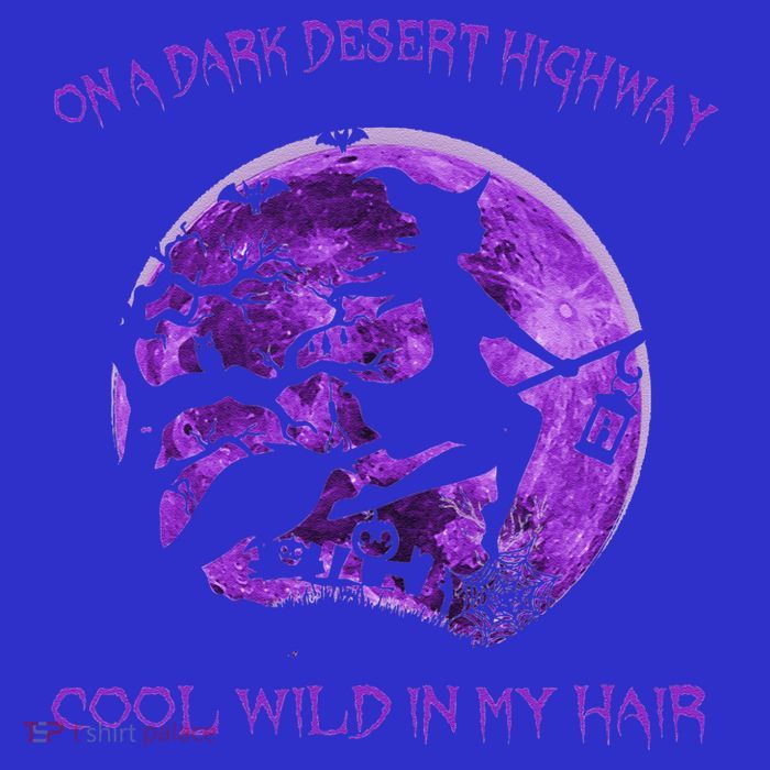 Witch Riding Brooms On A Dark Desert Highways Halloween Gift 16 in Basic Backpack