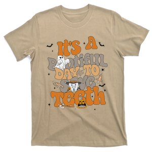 Women Retro Bootiful Day To Save Teeth Dental Halloween T-Shirt