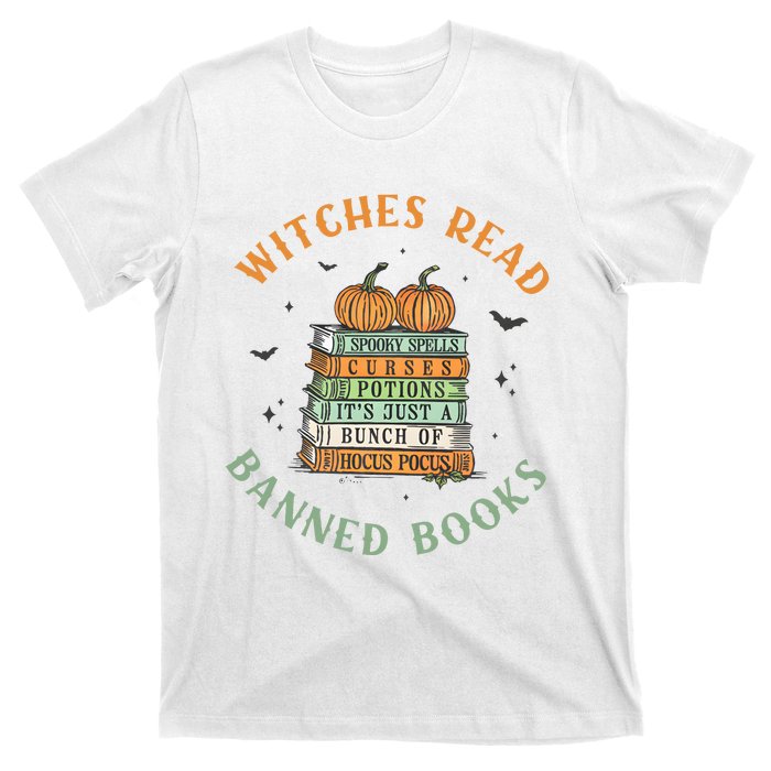 Witches Read Banned Books Halloween T-Shirt